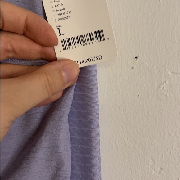 Free people smock jam joggers lavender size large NWT - Picture 6 of 6